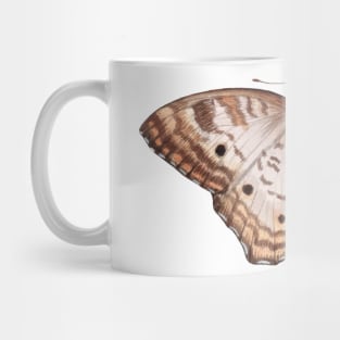 White Peacock Mug